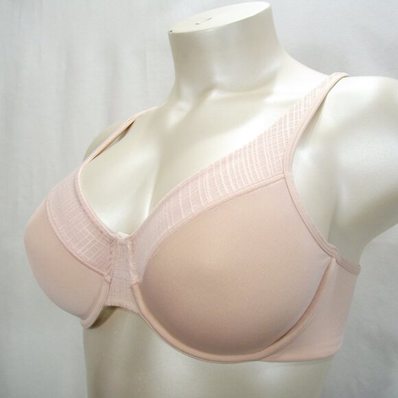 44DD Playtex M493 Breathably Cool Full Cover UW Bra Sandstone Beige - Picture 3 of 6
